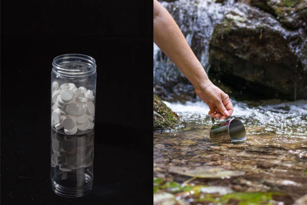 sdic-effervescent-tablets-for-drinking-water-outdoors sdic-effervescent-tablets-for-drinking-water-outdoors